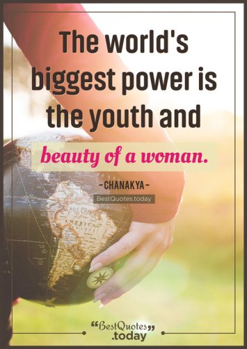 Best Beauty Quote By Chanakya