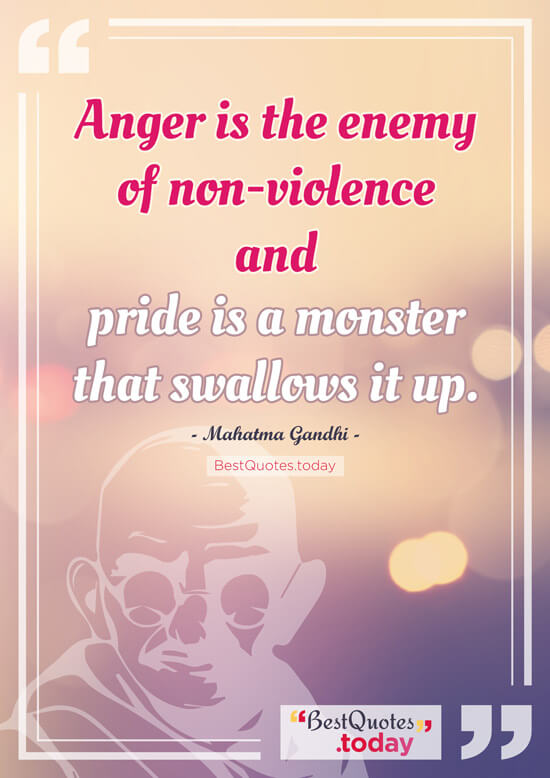 Life Quote by Mahatma Gandhi