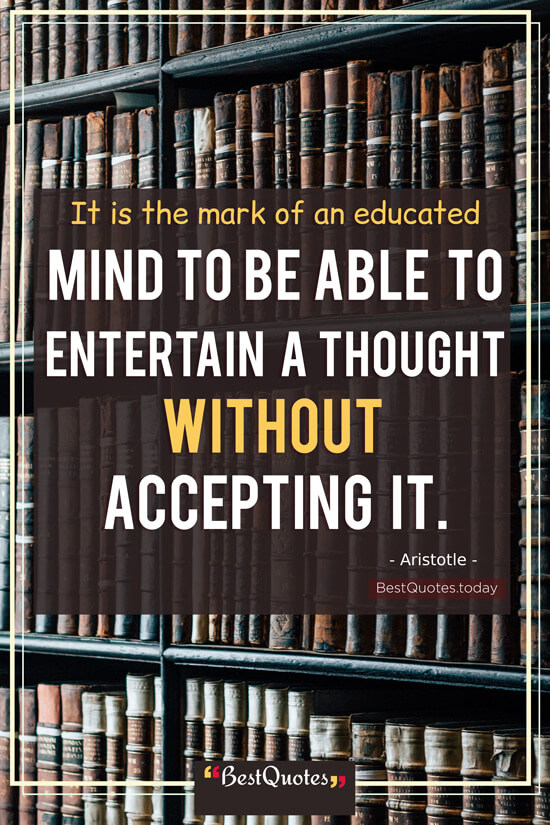 Educational Quote by Aristotle