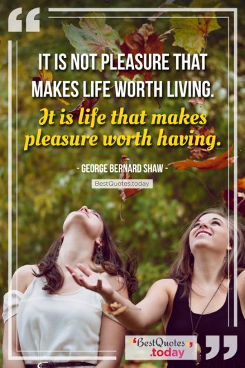 Life Quote by George Bernard Shaw