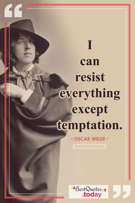 Wisdom Quote by Oscar Wilde