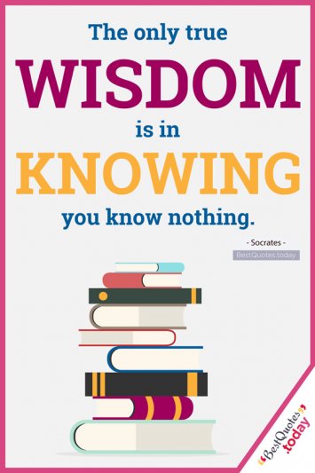 Knowledge & Wisdom Quotes by Socrates