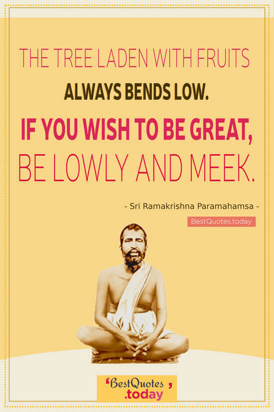 Motivational quote by Shri Ramakrishna Paramhamsa