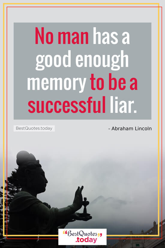 Funny Quote by Abraham Lincoln
