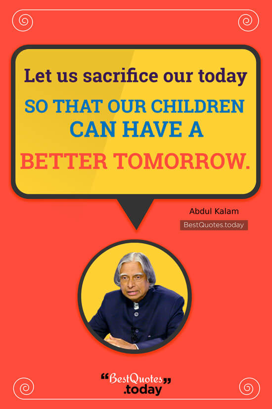 Motivational Quote by Abdul Kalam