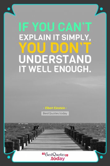 Inspirational Quote by Elbert Einstein