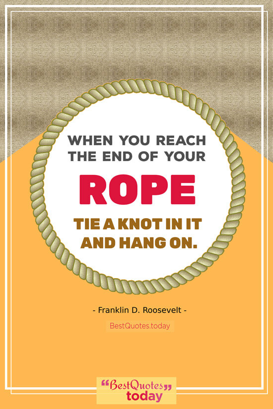 Motivational Quote by Franklin D. Roosevelt