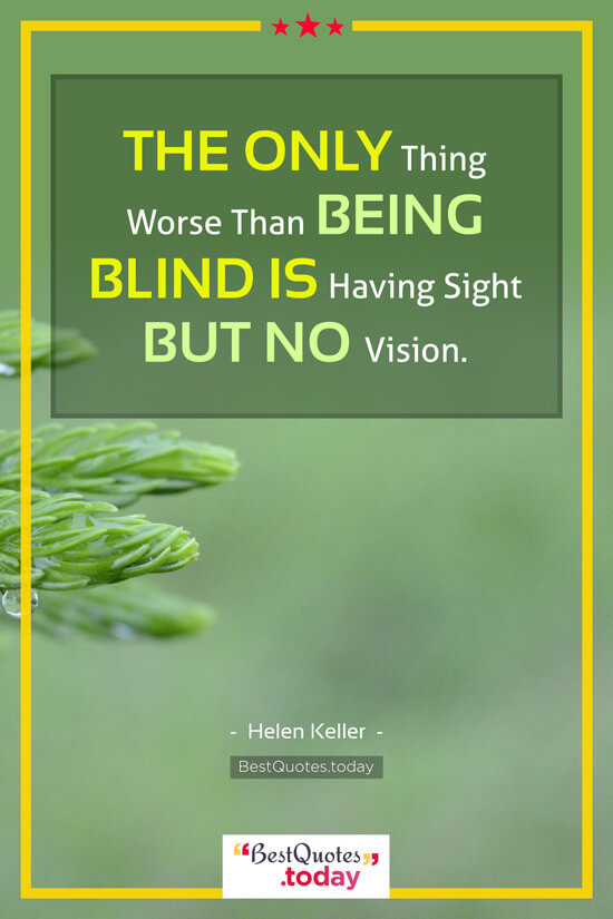Inspirational Quote by Helen Keller