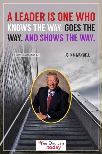 Leadership Quote by John C. Maxwell