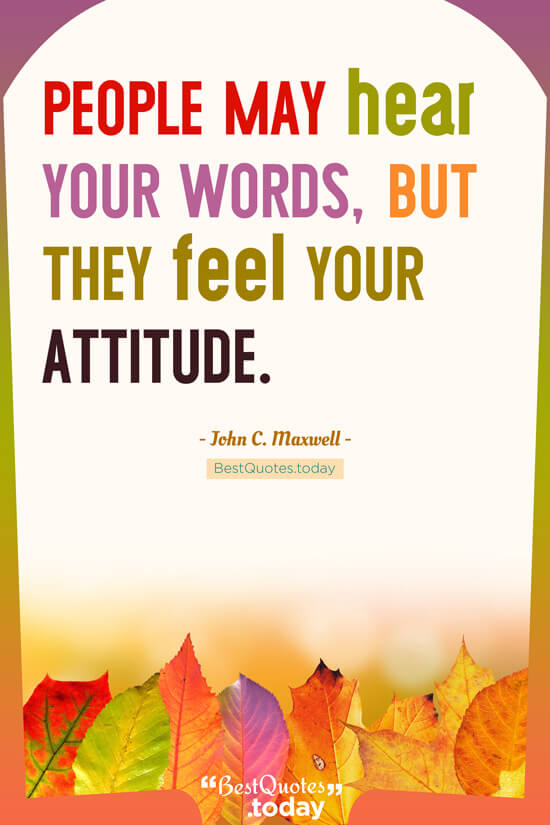 Attitude Quote by John C. Maxwell