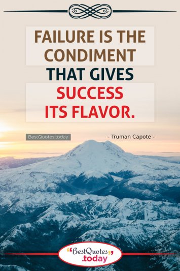 Failure and Success Quote by Truman Capote