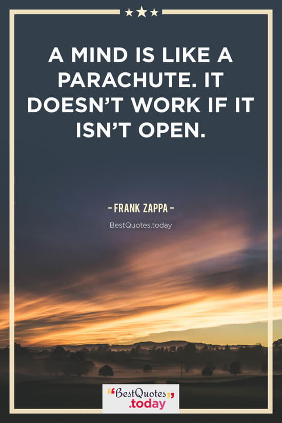 Leadership And Inspirational Quote by Frank Zappa