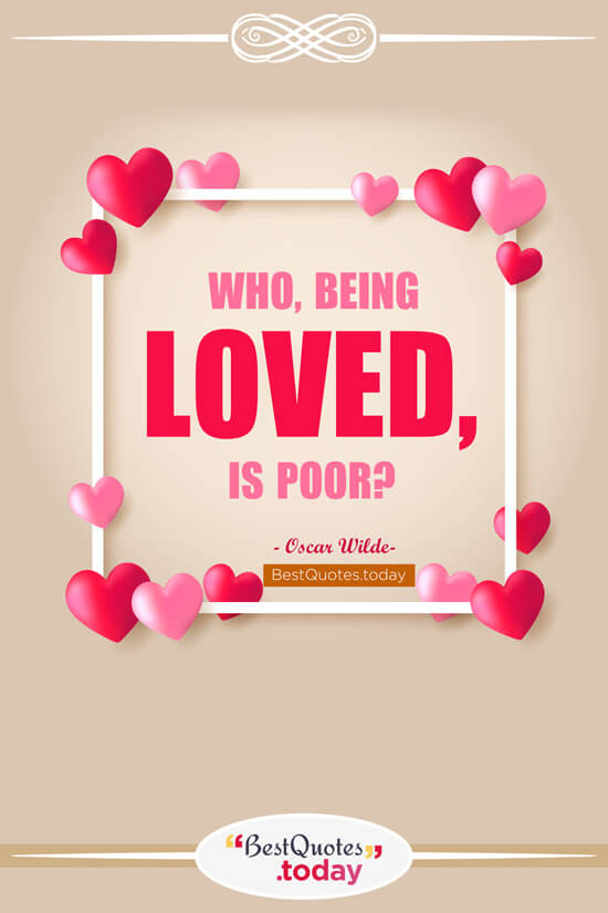 Love Quote by Oscar Wilde