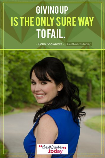 Failure Quote by Gena Showalter