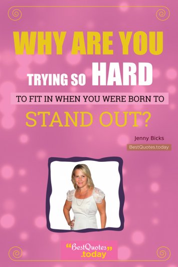 Motivational Quote by Jenny Bicks