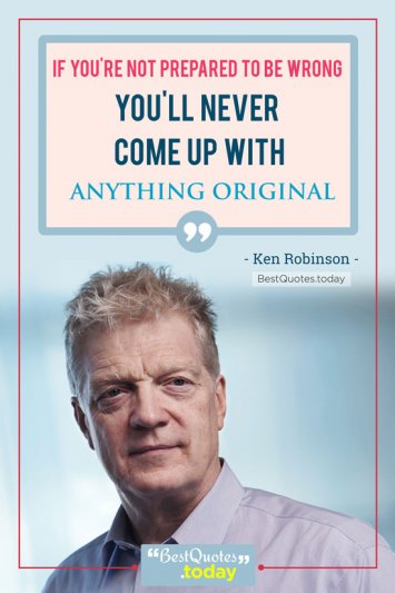 Failure Quote by Ken Robinson