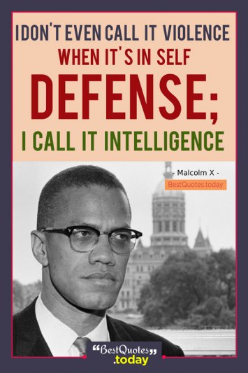 Intelligence Quote by Malcolm X