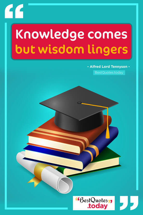 Knowledge & Wisdom Quote by Alfred Lord Tennyson
