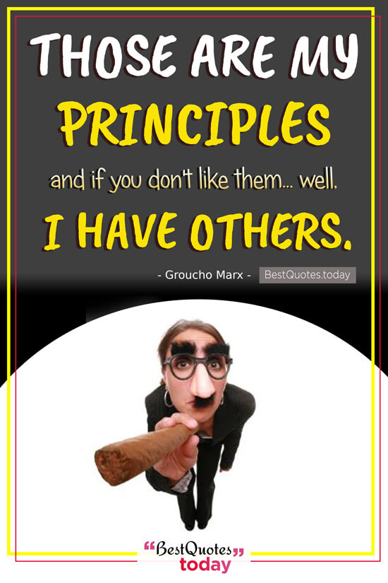 Funny Quote by Groucho Marx