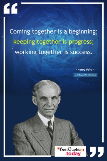 Success Quote by Henry Ford