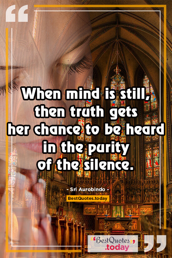 Wisdom Quote by Sri Aurobindo